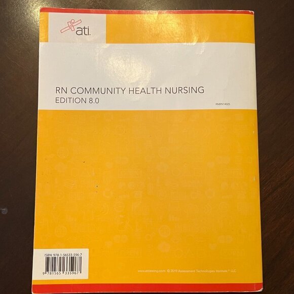 RN Community Health Nursing Edition 8. 0 By: Assessment Technologies Institute - Picture 2 of 3